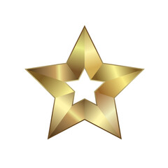 Luxury five angles star on dark background and Premium star button, option, chart and process button design. and premium dark level with gold color button, Vector illustration