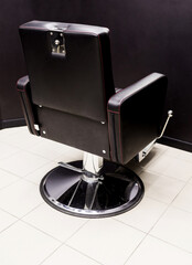vintage barber chair.