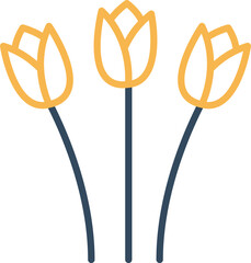 Flowers Vector Icon

