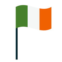 illustration of Ireland flag