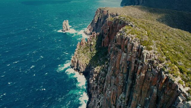 Cape Hauy Drone View in Tasmania, Australia 1