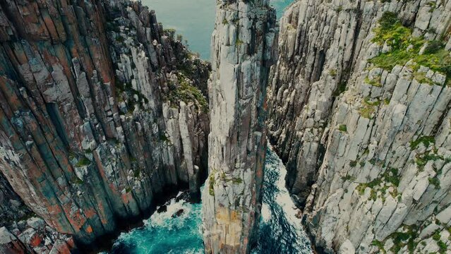 Cape Hauy Drone View in Tasmania, Australia 2