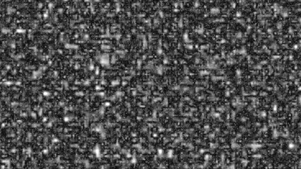 Fototapeta premium abstract black and white background with bokeh defocused lights and stars