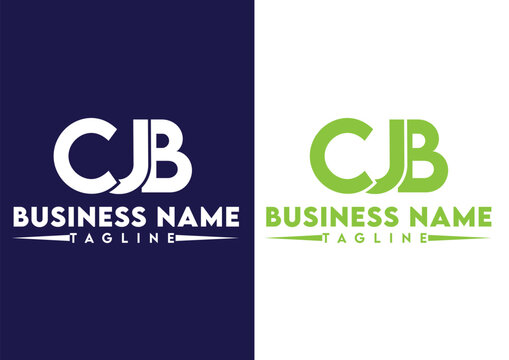 Letter CJB logo design vector template, CJB logo