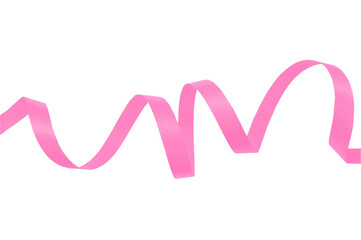 Pink Ribbon line art. PNG.	