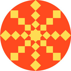 Groovy Retro Pattern Vector