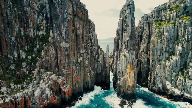 Cape Hauy Drone View in Tasmania, Australia 5