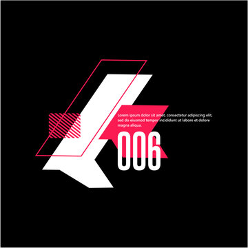 futuristic style 006 Streetwear stylized design vector