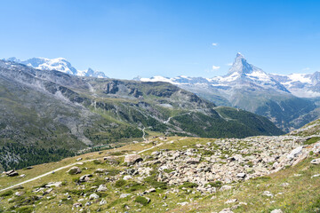 Matterhorn peak, Zermatt,  Switzerland