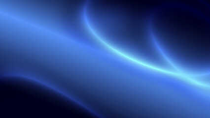 Abstract creative laser light beam on gradient dark blue background illustration. - 566171647