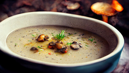 Mushroom soup