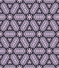 Abstract tileable geometric pattern. A seamless background, vintage texture.	