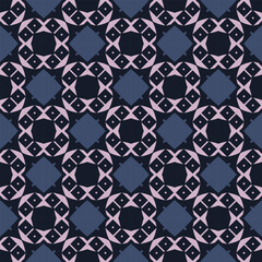 Abstract tileable geometric pattern. A seamless background, vintage texture.	