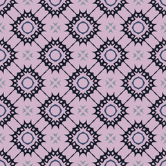 Abstract tileable geometric pattern. A seamless background, vintage texture.	