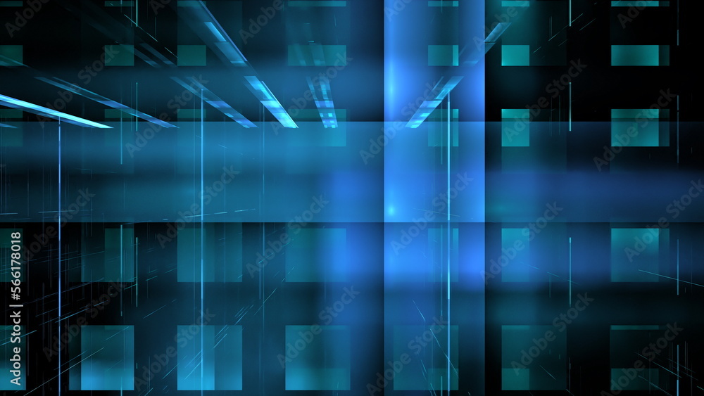 Poster digital technologies, cloud computing, digital future, information transfer. abstract technology big