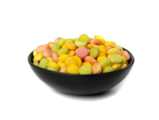 Colorful Breakfast Bolls, Fruity Cereal Ball, Colorful Corn Cereals Collection