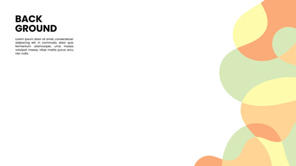 Obraz premium fluid abstract background suitable for banners, posters, print materials, social media