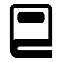 book glyph icon