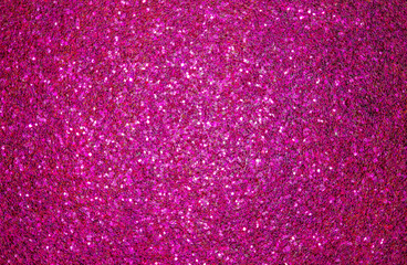 Pink sequins, spherical surface, close-up macro view, background wallpaper, uniform texture pattern - obrazy, fototapety, plakaty