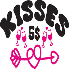 valentine's day svg and t shirt design