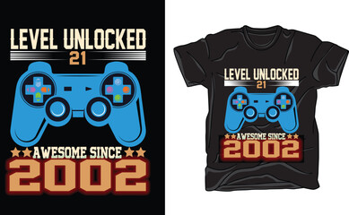 level unlocked 21 awesome since 2002