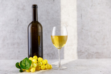 Weißwein im Glas
