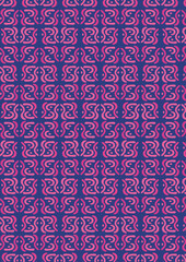 seamless pattern with ornaments