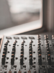 Audio mixer to control incoming audio