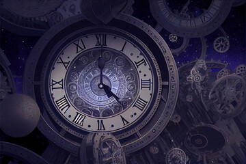 Fototapeta premium concept of time