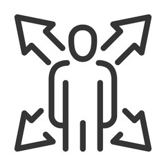 Pixel perfect, editable stroke, up scalable, line, vector bloop icon.