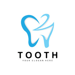 Tooth logo, Dental Health Vector, Care Brand Illustration