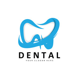 Tooth logo, Dental Health Vector, Care Brand Illustration