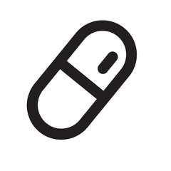 Pill Outline Icon