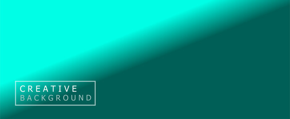 Abstract background with green gradient. Background vector.