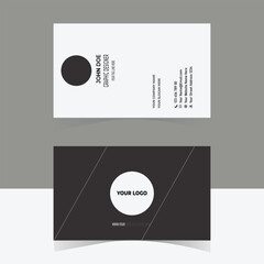 Business card template design New