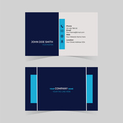 Business card template design New