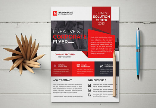 Creative Corporate Flyer Design Template