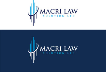 
Law firm logo vector templates