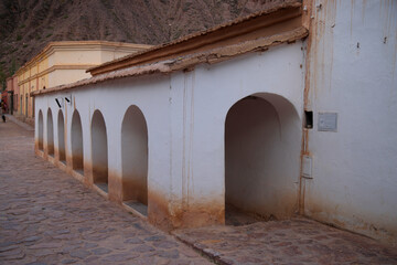 The houses of the city of Purmamarca, Argentina