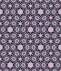 Abstract tileable geometric pattern. A seamless background, vintage texture.	