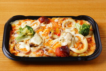 シーフードグラタン