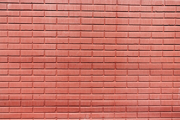 Obraz premium red brick wall background
