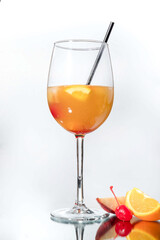 sangria de frutas 