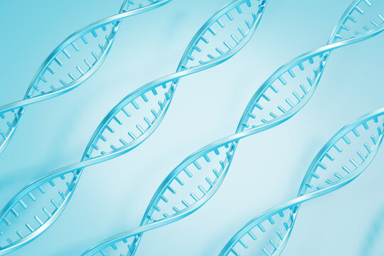 3d rendering dna title picture