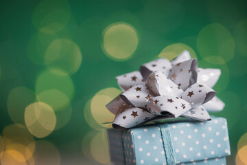 gift box with ribbon