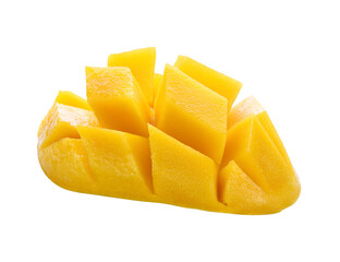 mango slice isolated transparent png