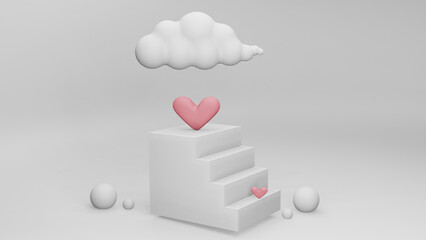 Valentine's day, sale, background, red background