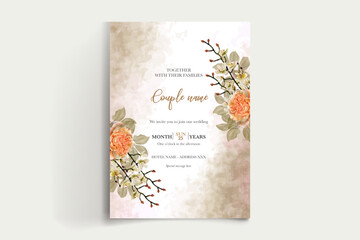 Save the date wedding invitation templates