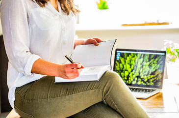working from home, keyboard, computer, notepad, notes, working from home, technology, phone,...