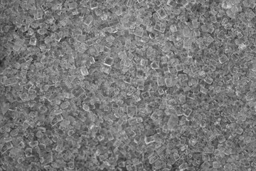 Sugar crystals in macro